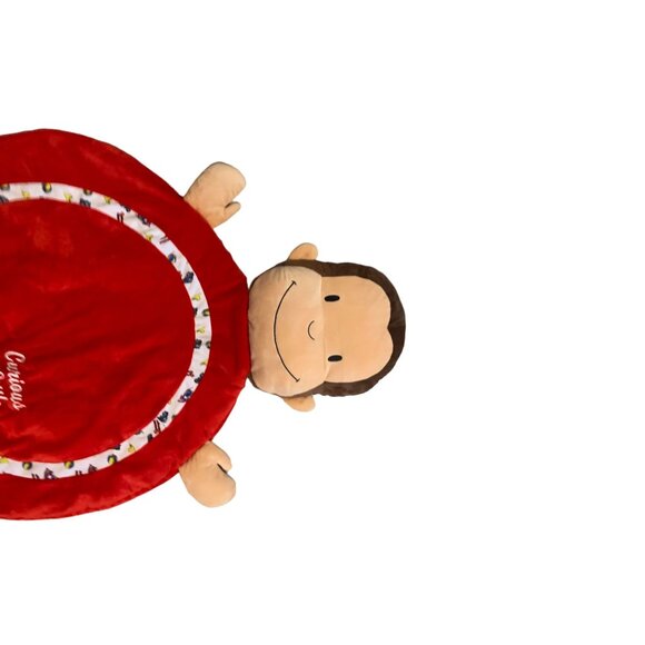 Curious George Curious Little Monkey Play mat Pad Kids Preferred Red 24 in - Picture 3 of 6